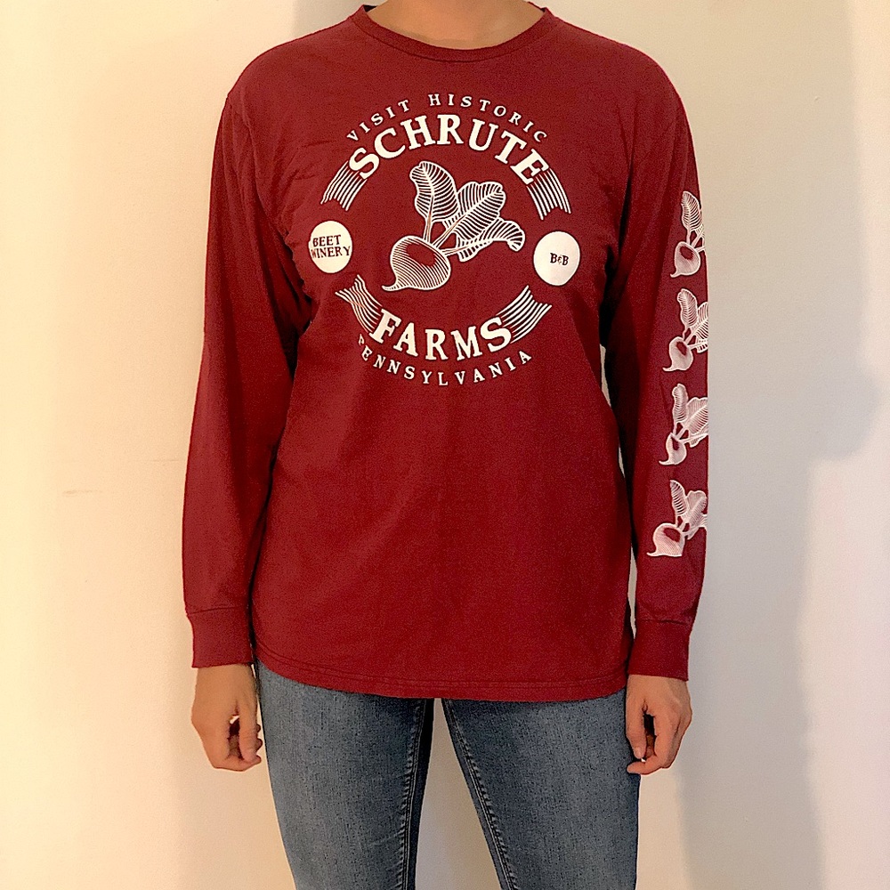 Schrute Farms Long Sleeve T-shirt